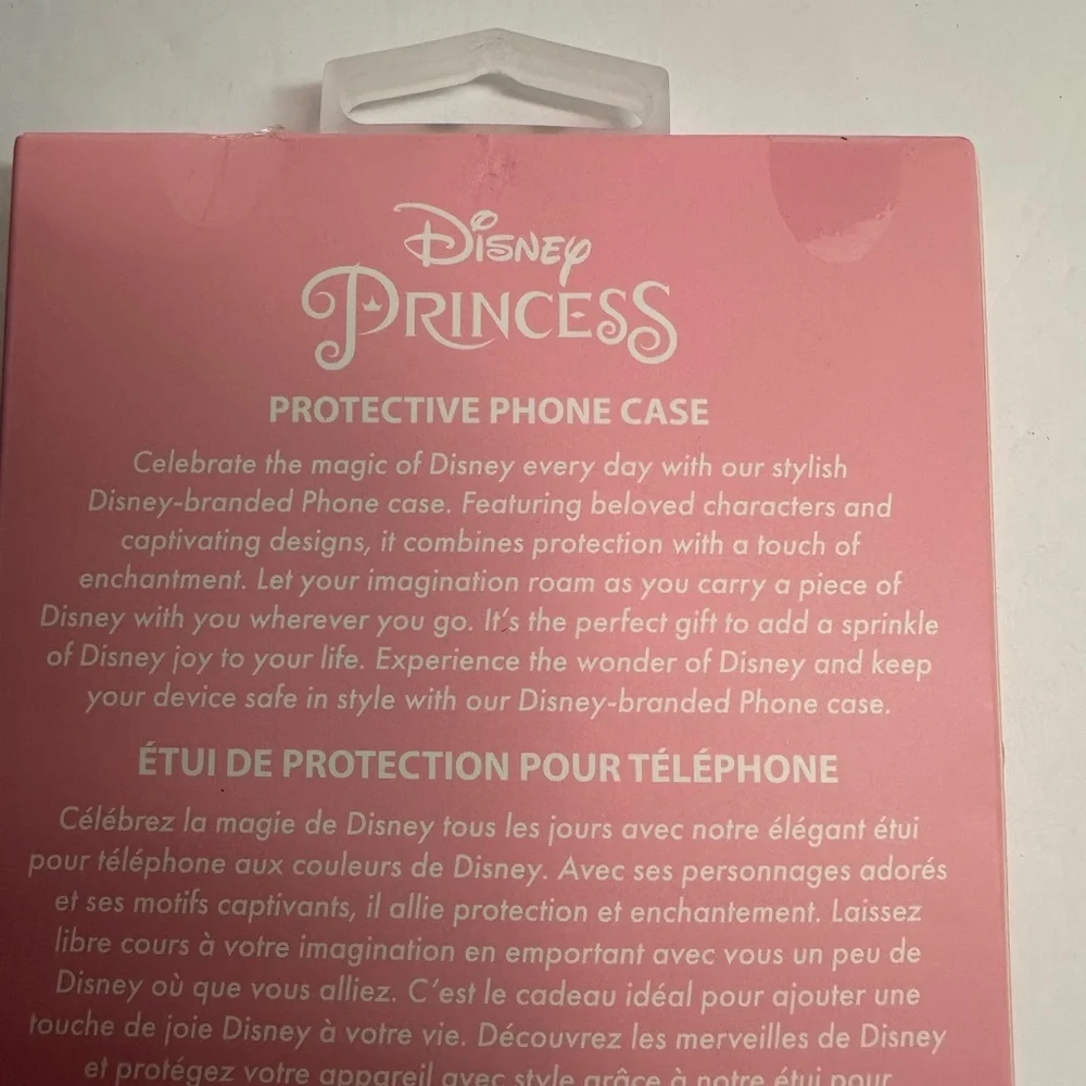 Disney Princess iPhone 15 Pro Max‎ Case - Pink and Multicolor